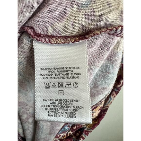 Anthropologie Maeve Lilt Dress Womens Large Swing Dress - Picture 6 of 7